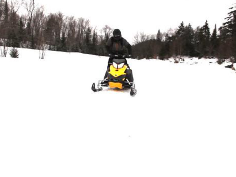 The NYC Office Goes Snowmobiling